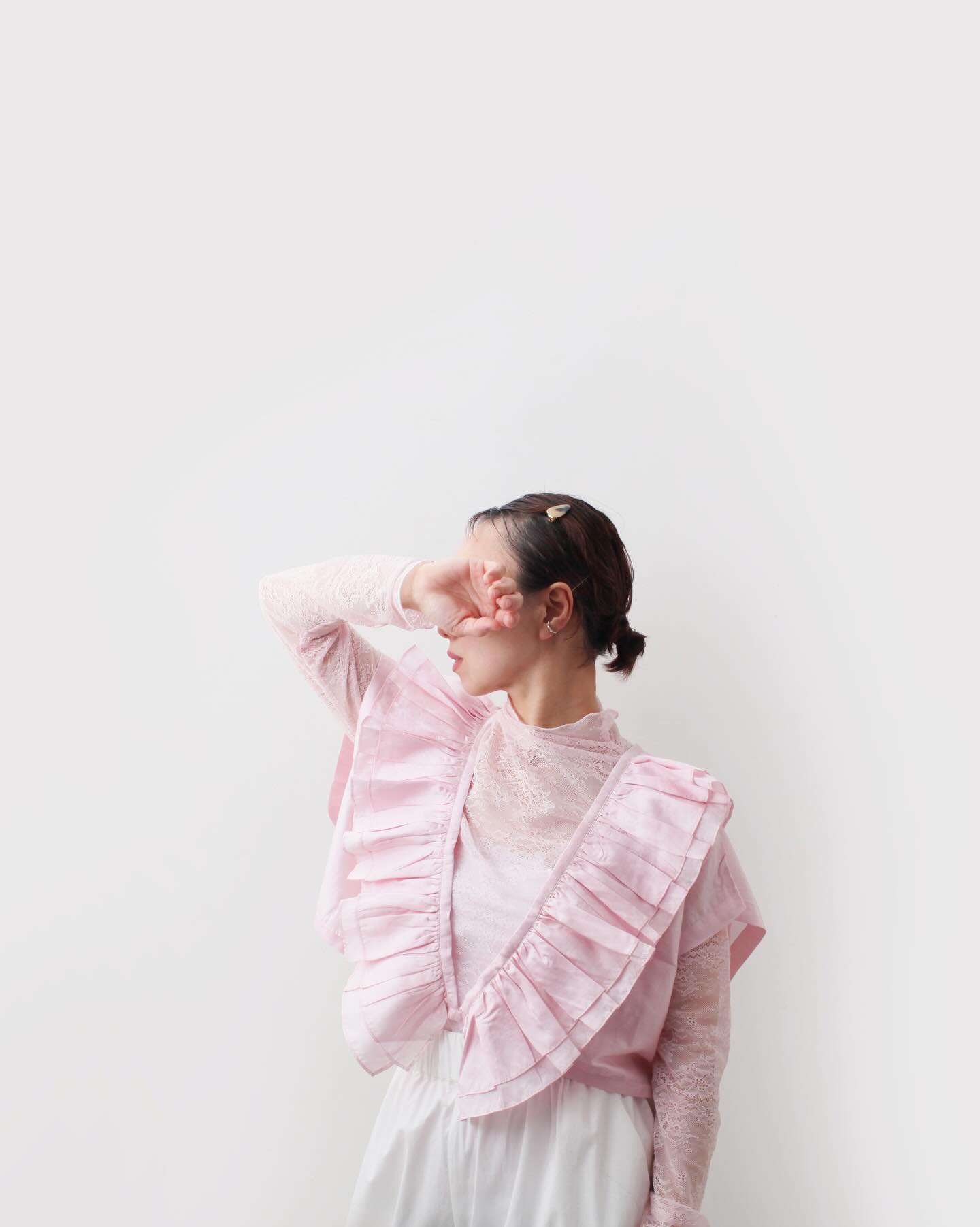 BUNON Khadi Silk Frill Gillet