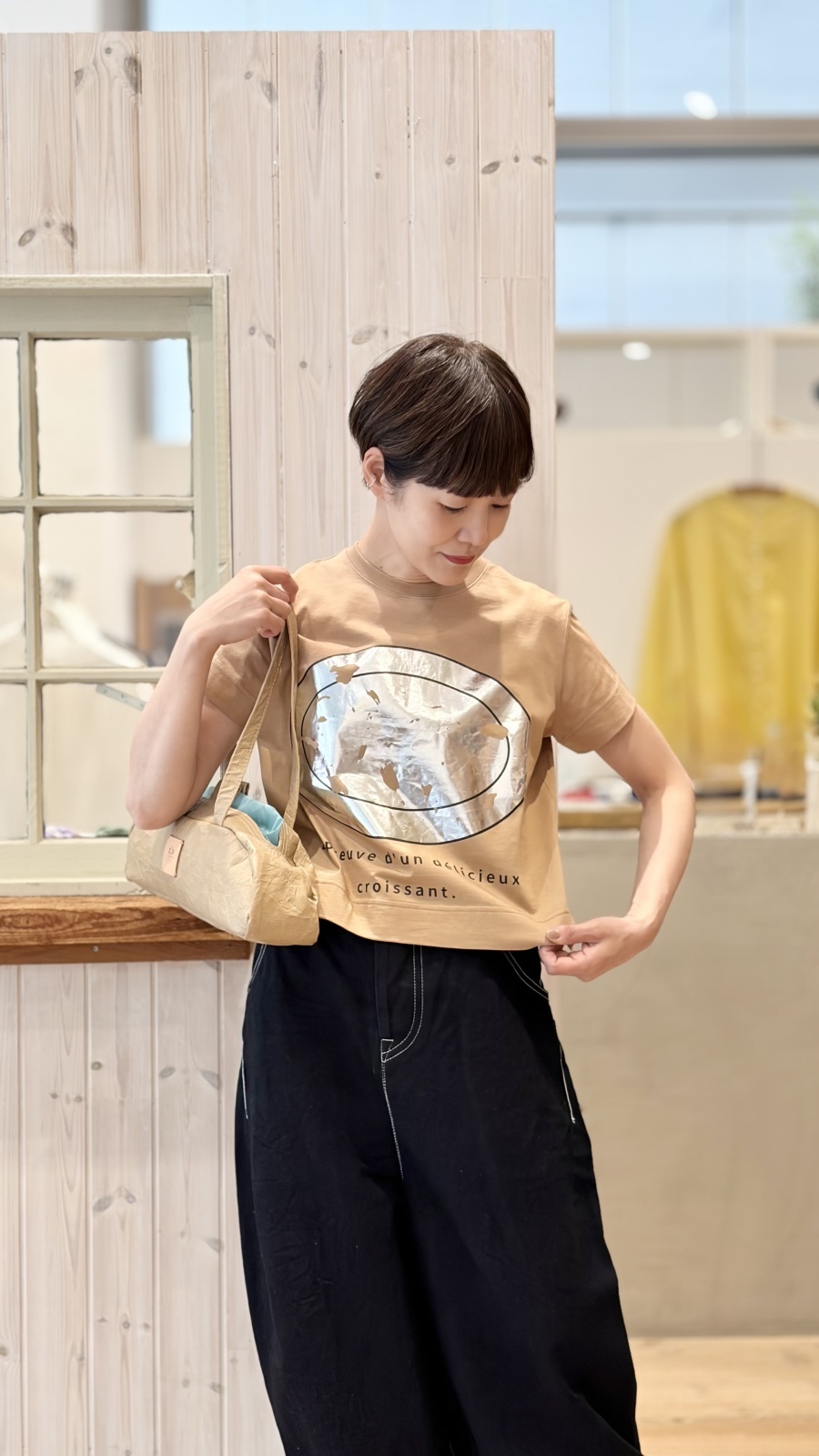 ebagos エバゴス ミニT・クロワッサンのかけら