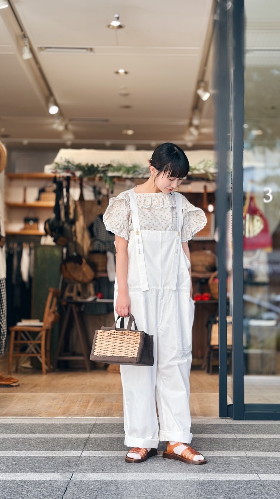 eb.a.gos / キャンバス・ヨコナガトート ebagos エバゴス キャンバス・ヨコナガトート