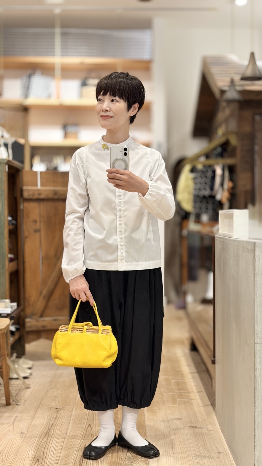 YABYUM ヤブヤム MANY BUTTON SHIRT