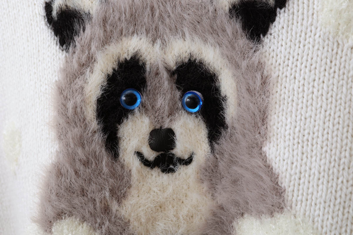 大人気完売！アライグマニット　ミュベールMUVEIL 大人気完売！アライグマニット ミュベールMUVEIL 【公式通販】