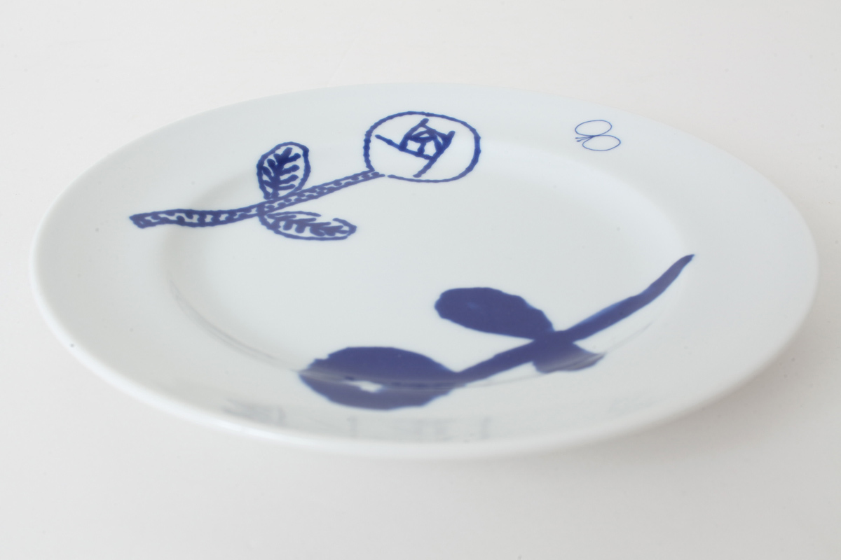 ミナペルホネン Remake tableware Plate (BL)