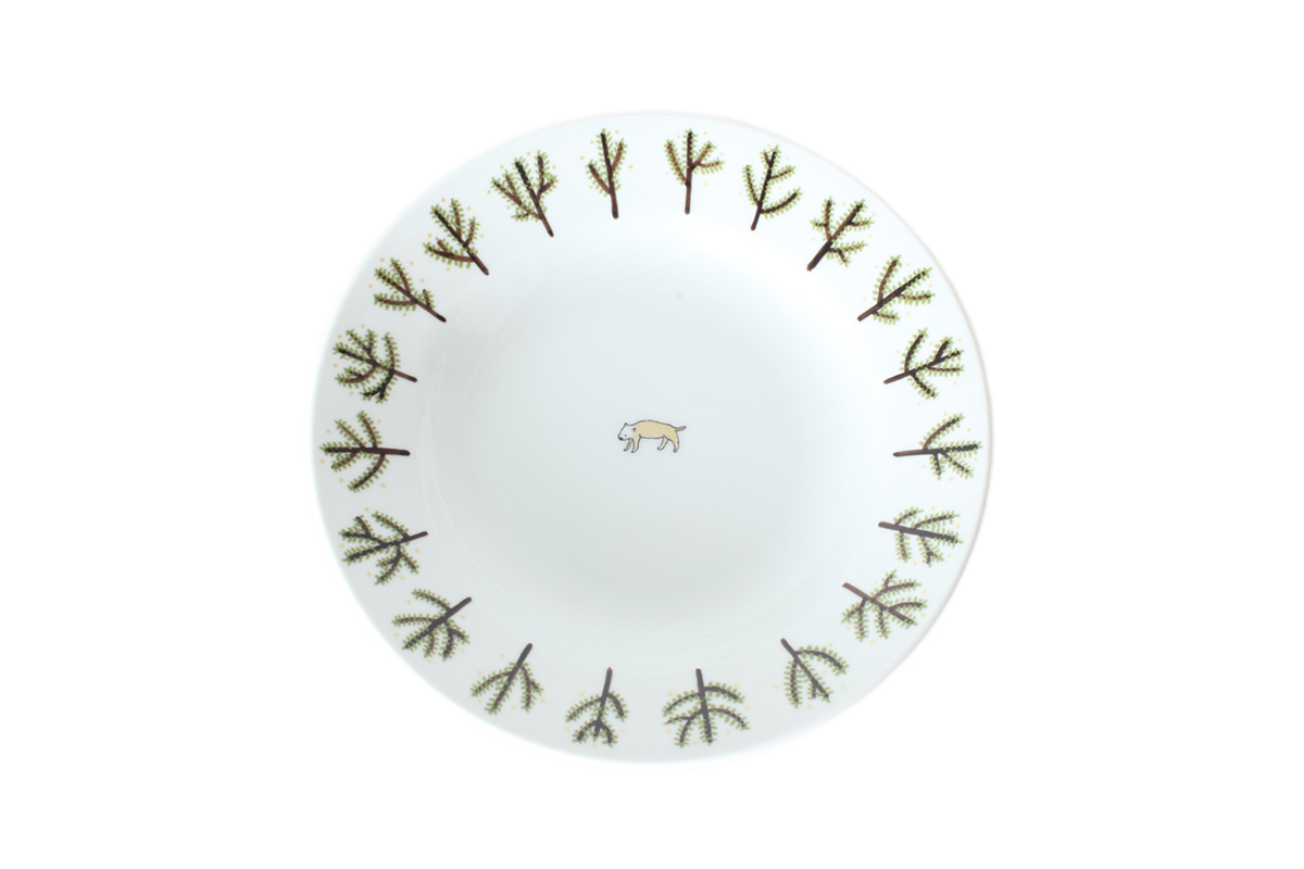 ミナペルホネン Remake tableware Deep Plate リトルトリップ