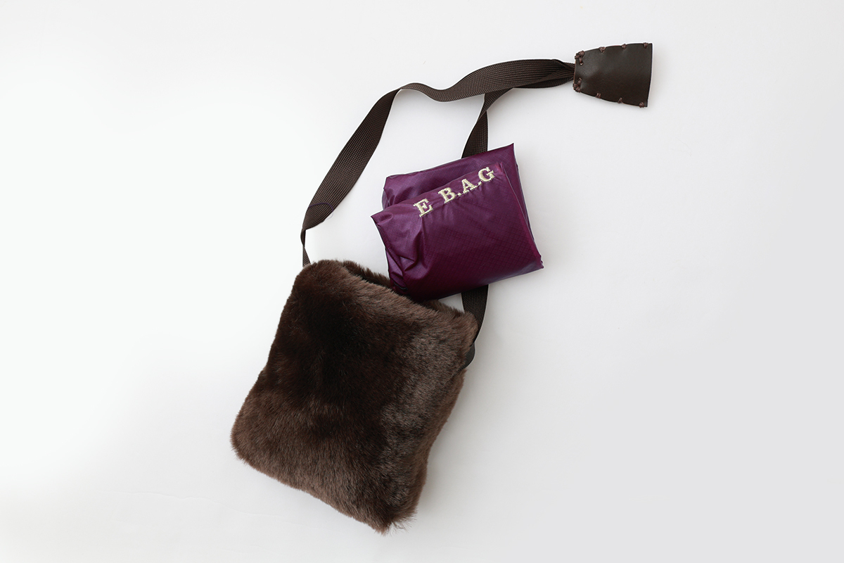 ebagos エバゴス エコファーケース・サブバッグ