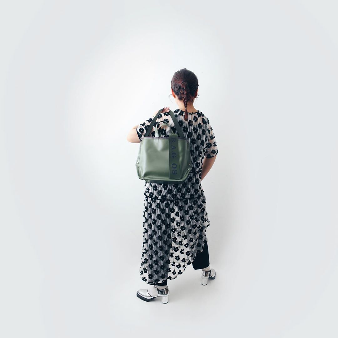 ebagos エバゴス PVC Y字トート M