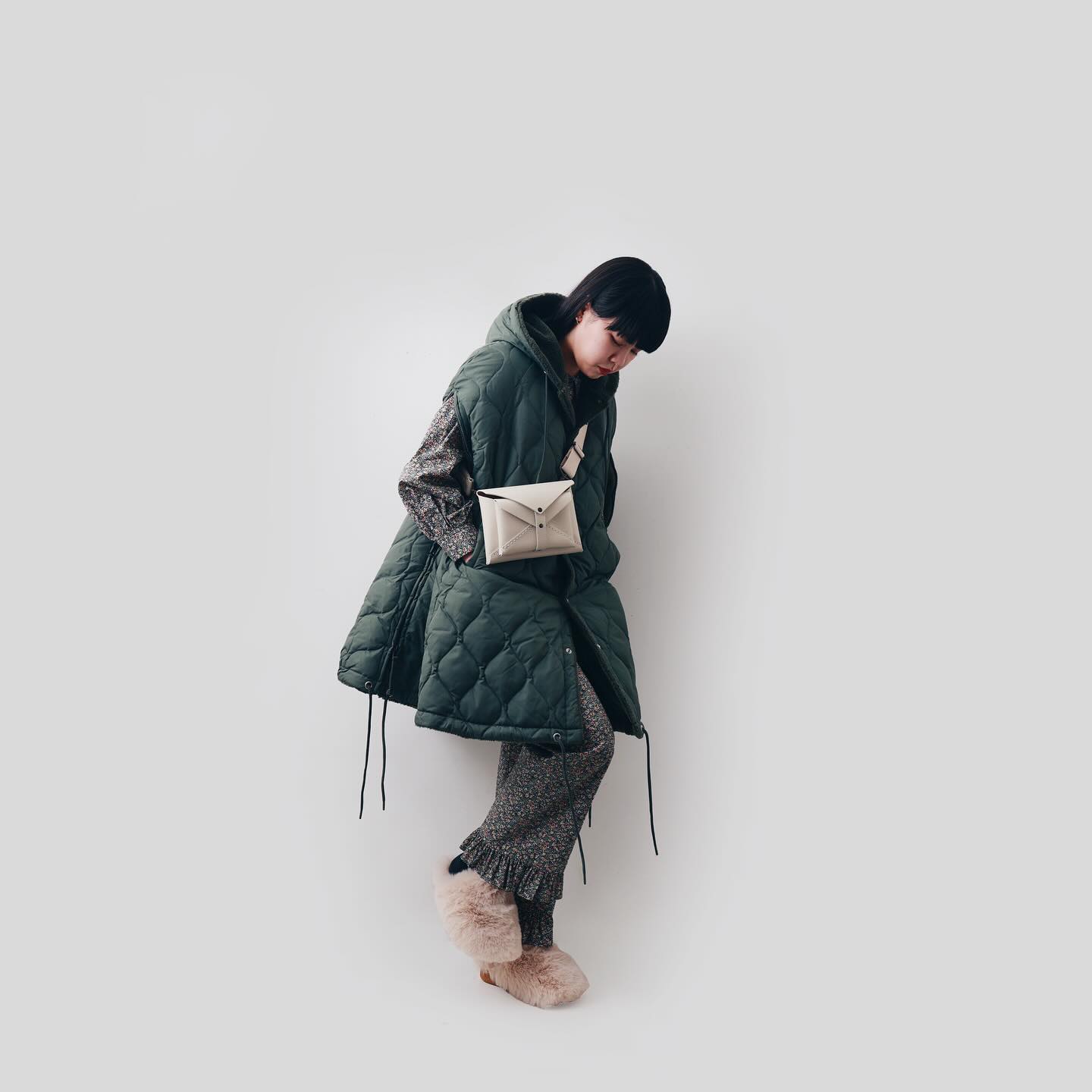 ebagos エバゴス 封筒型 3way bag・シャイニー ebagos エバゴス 封筒型 3way bag・シャイニー