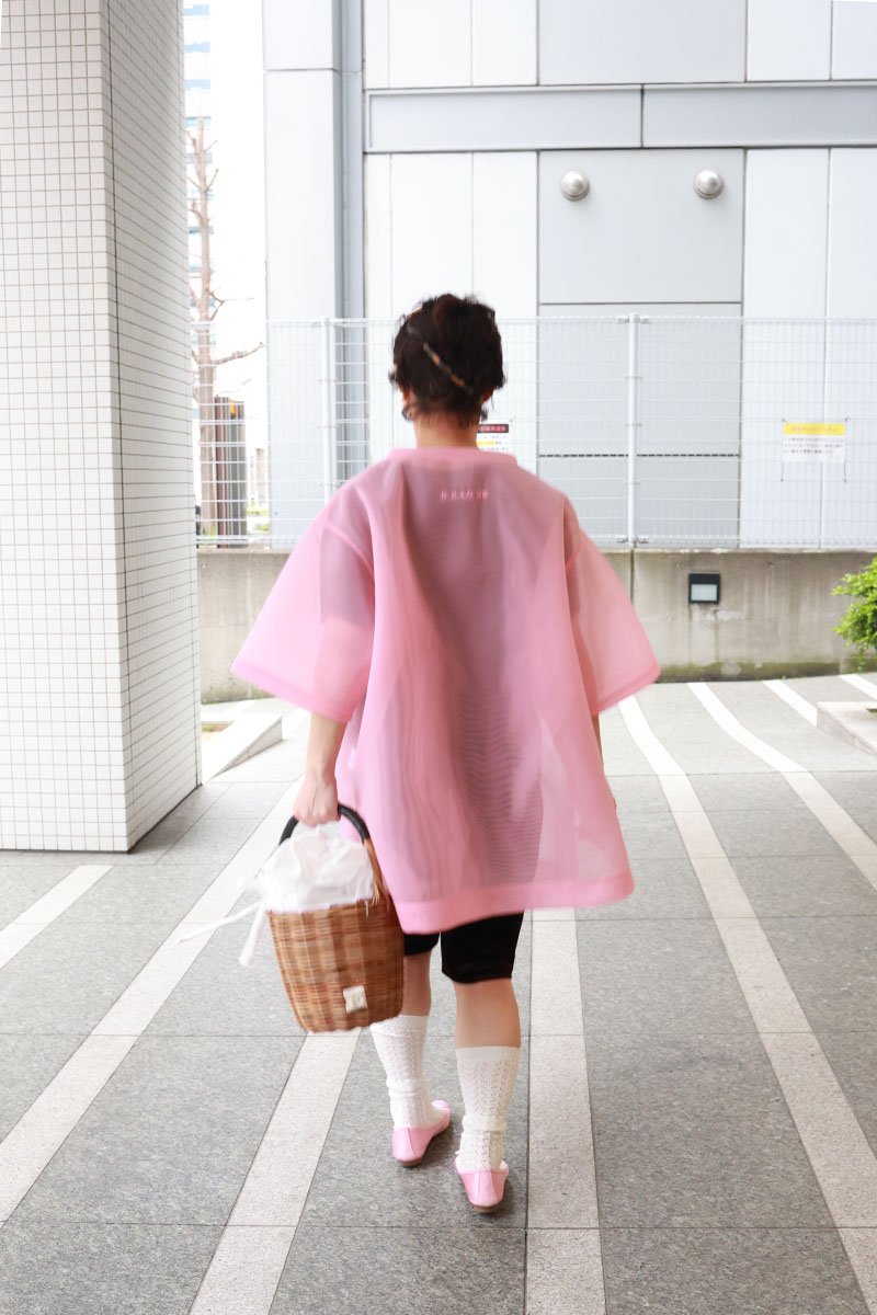 ebagos BIGラッセルT ebagos エバゴス Wラッセル Big T-shirt
