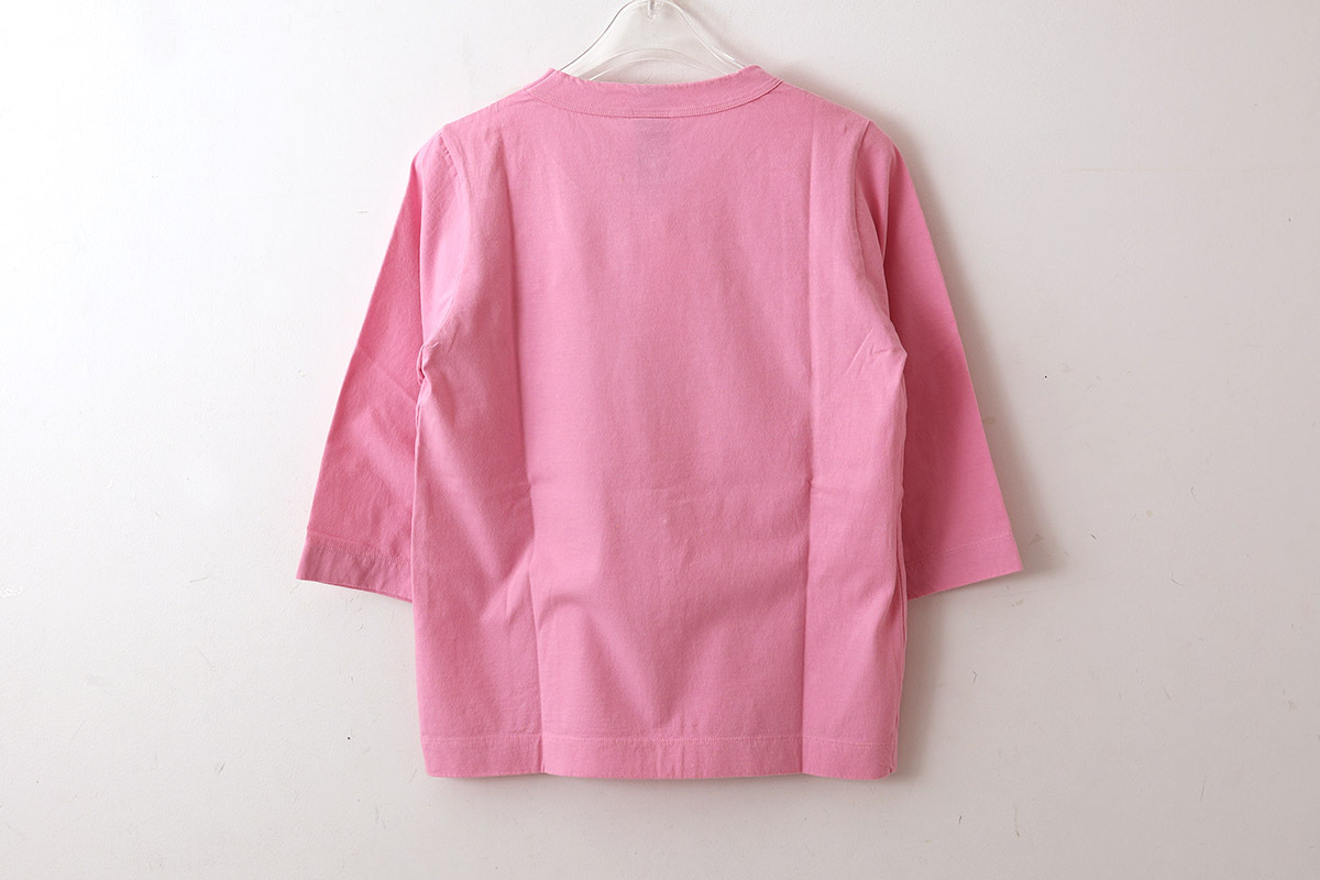 homspun ホームスパン 天竺半袖七分袖Tシャツ 定番