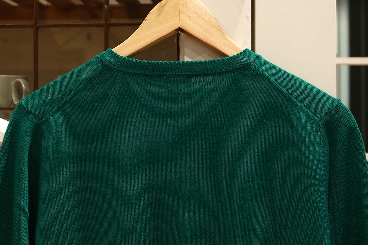 梳毛12G クルーネックCD 梳毛12G クルーネックCD