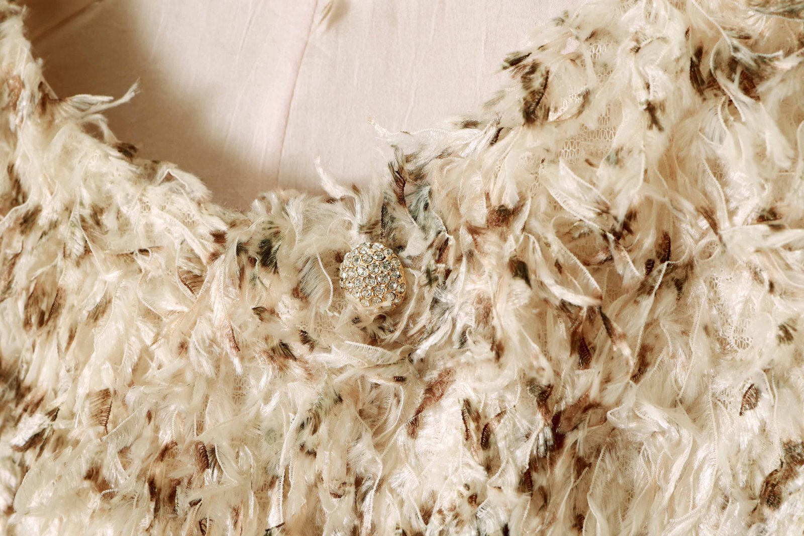 leur logette ルールロジェット paint fringe jacket