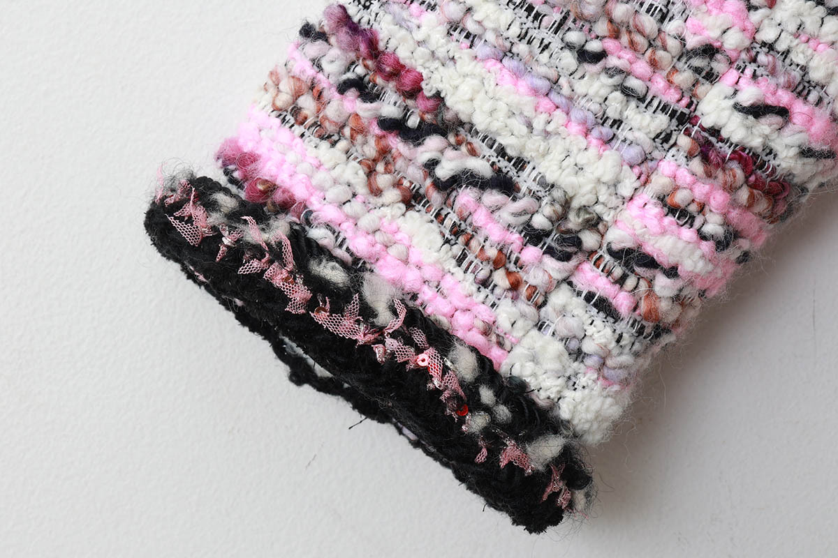 【新品タグ付き】定価57,000 leur logette ローズ柄ジャケット leur logette ルールロジェット candy tweed jacket