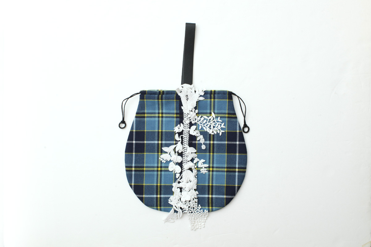 mina perhonen ミナペルホネン tartan drop bag