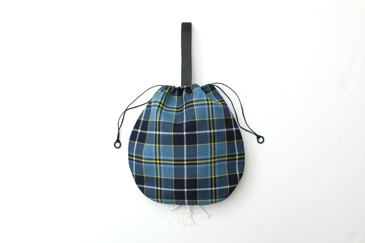 mina perhonen ミナペルホネン tartan drop bag