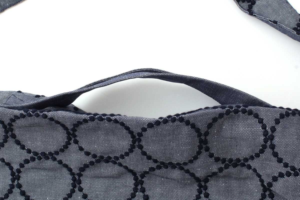 tambourine ショルダー bag 大 (ZS9988:NV)
