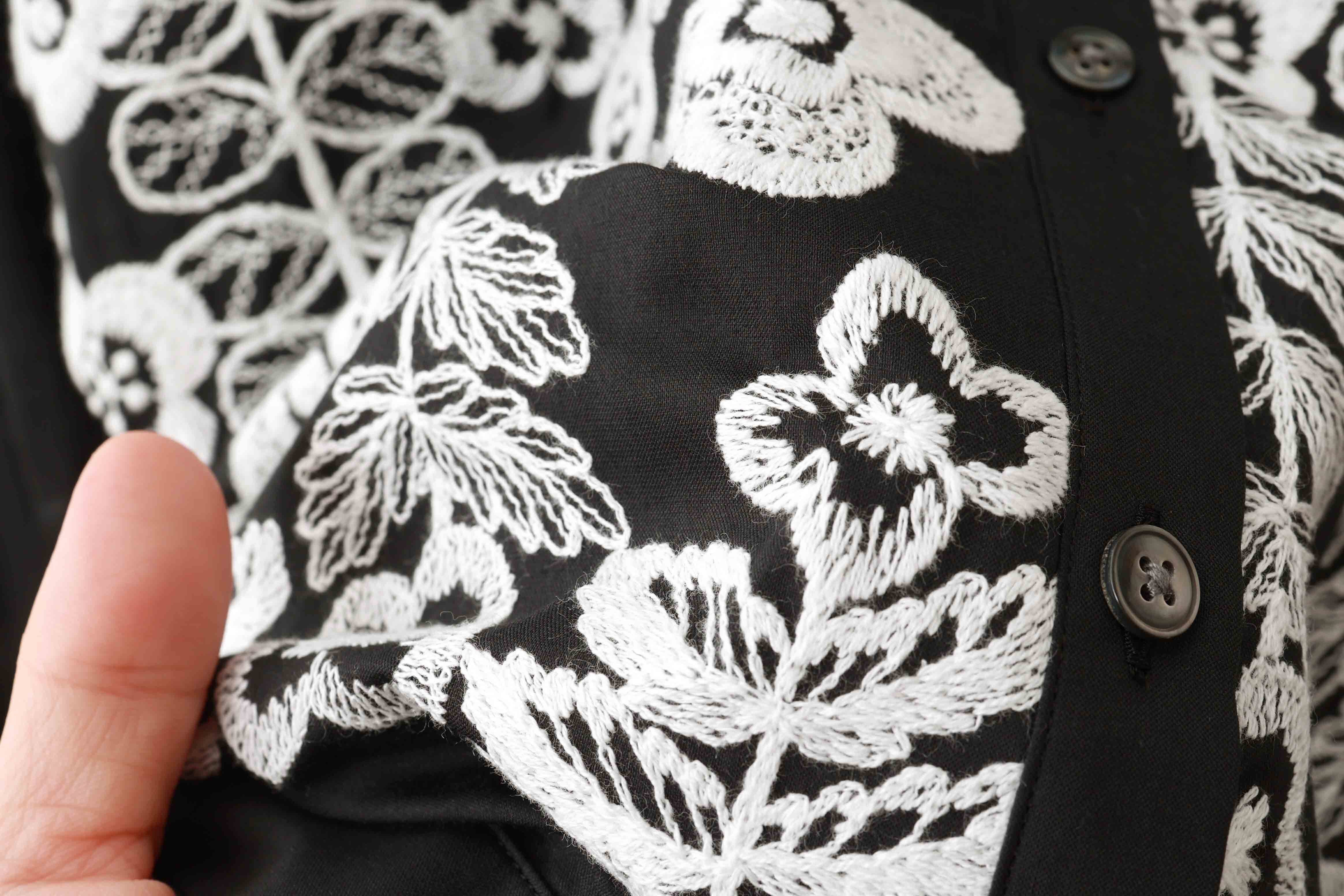 mina perhonen ミナぺルホネン swing garden ブラウス