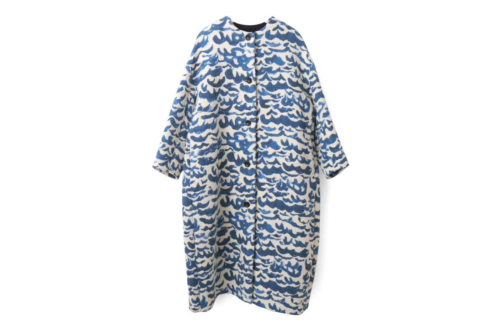 mina perhonen ミナぺルホネン sea sky クルーネックコート