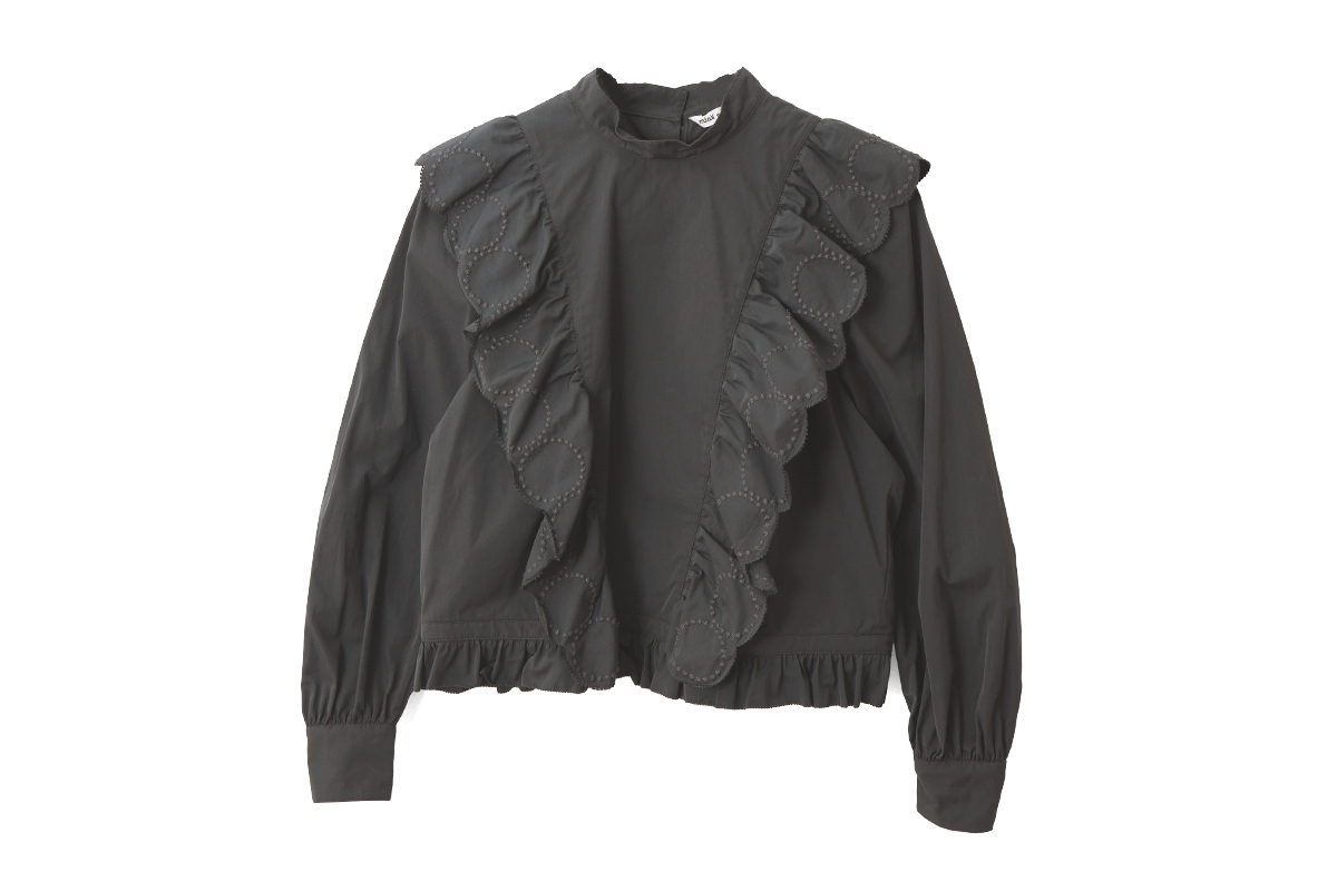 mina perhonen ミナぺルホネン tambourine ラグランスリーブブラウス