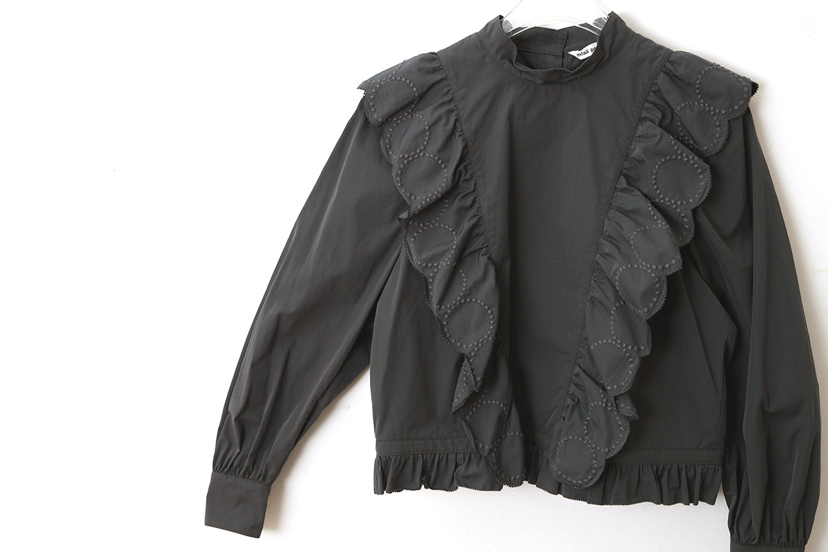 mina perhonen ミナぺルホネン tambourine ラグランスリーブブラウス