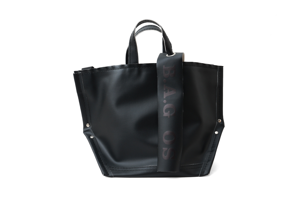 ebagos エバゴス PVC Y字トート M・6号 PVCキャンバス