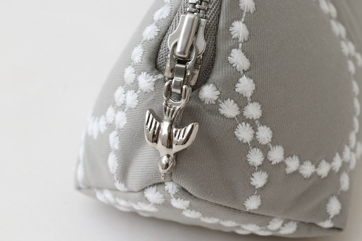 minä perhonen ボビンポーチ Yoshida Kaban PORTER x Mina Perhonen Pouch Tambourine embroidery