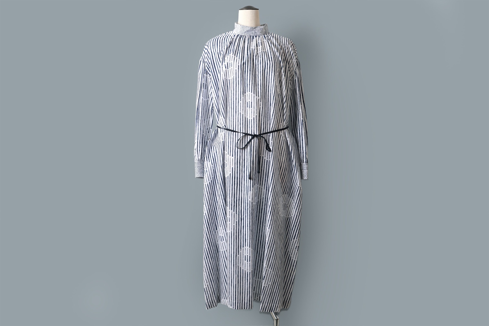 ミナペルホネン light flower ドレス ブラック 38 mina perhonen light flower リネンワンピース - ミナペルホネン正規