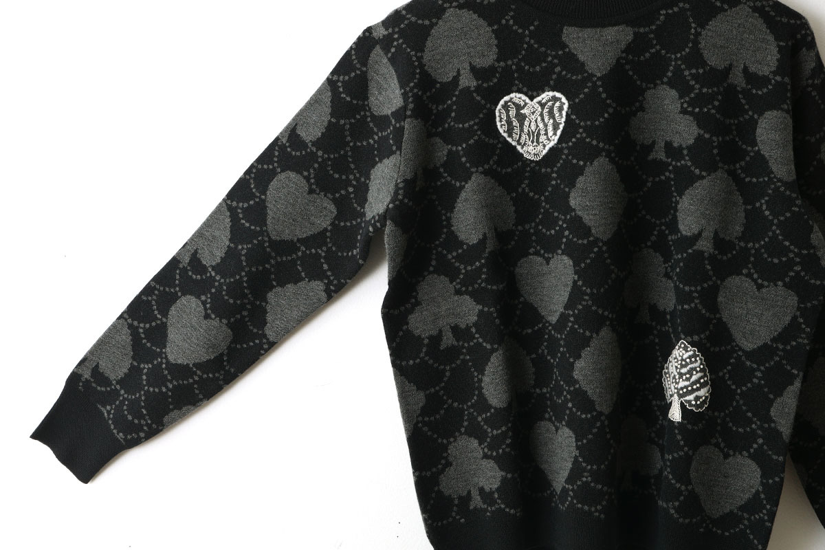 mina perhonen ミナぺルホネン forest card ニットプルオーバー