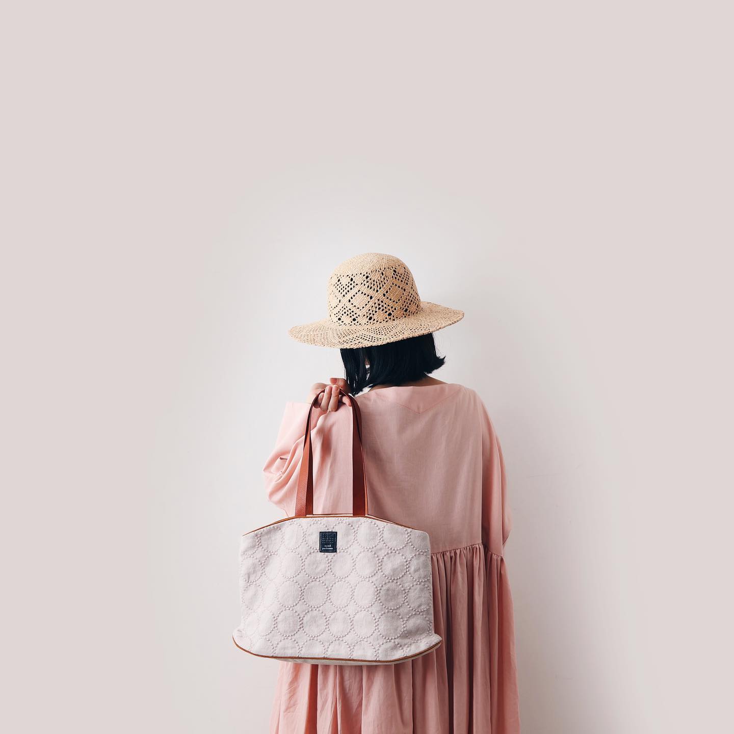 レディースミナペルホネン laiva bag タンバリン ネイビー